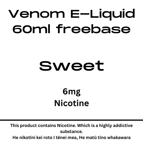 Venom 6mg Sweet 60ml