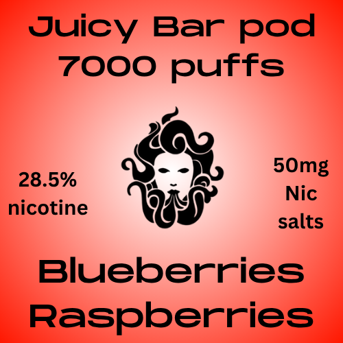 Paaraka wai Pod Blueberries Rahipere 50mg Tote Nic