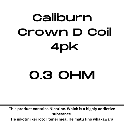 Caliburn Crown D 0.3 Coil 4Pk