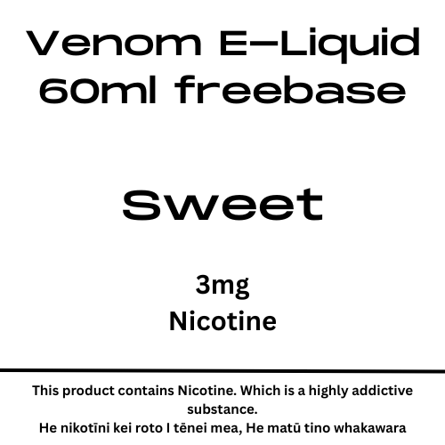 Venom 3mg Sweet 60ml