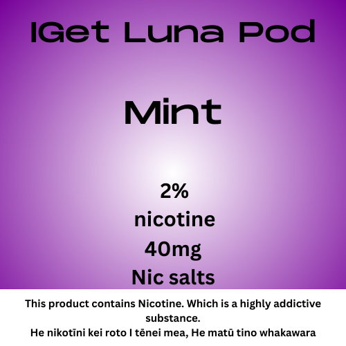 Iget Luna Pod Mint 20mg/ml Nicotine