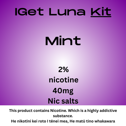Iget Luna Kit Mint 20mg/ml Nicotine