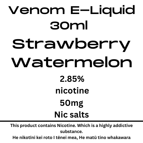 Venom 50mg Strawberry Watermelon