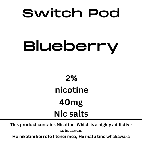 Whakawhiti Blueberry 40mg Nic Tote Pod
