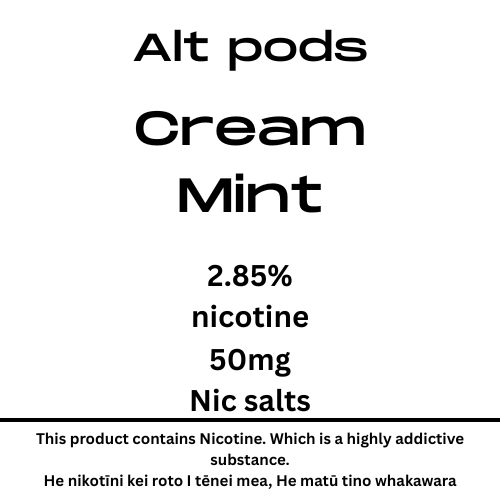 Alt Nu Pods Cream Mint 2.85% Nicotine