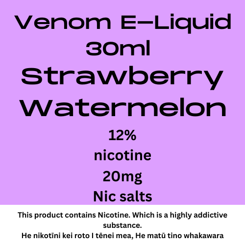 Venom 20mg Strawberry Watermelon