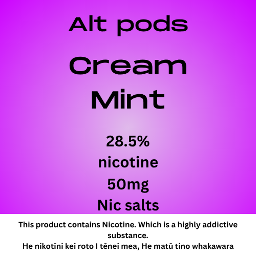 Alt Nu Pods Cream Mint 2.85% Nicotine