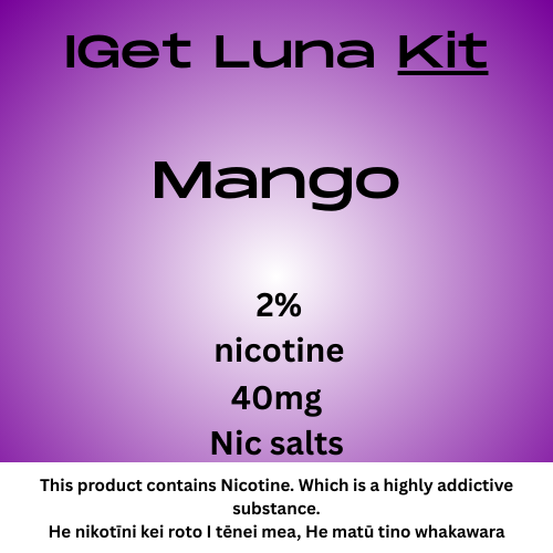 Iget Luna Kit Mango 20mg/ml Nicotine