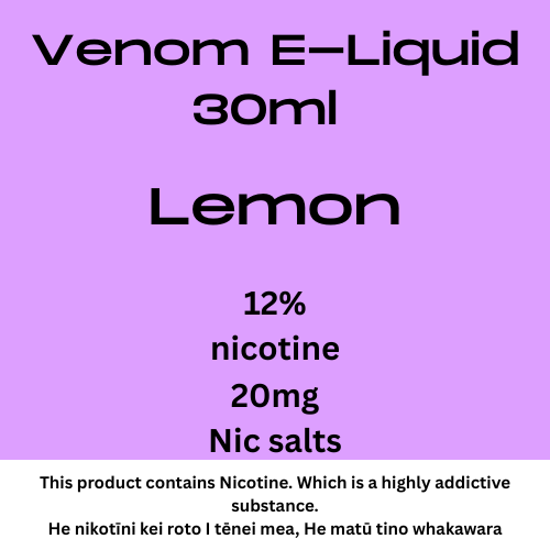 Venom 20mg Lemon