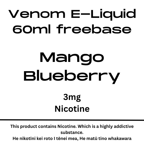 Venom 3mg Mango Blueberry 60ml