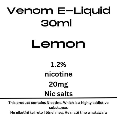 Venom 20mg Lemon