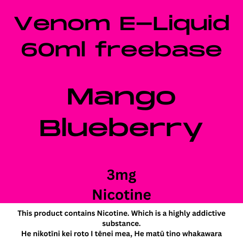 Venom 3mg Mango Blueberry 60ml