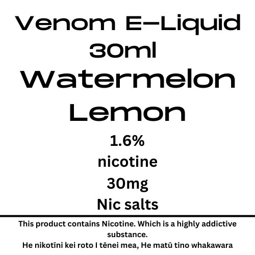 Venom 30mg Watermelon Lemon
