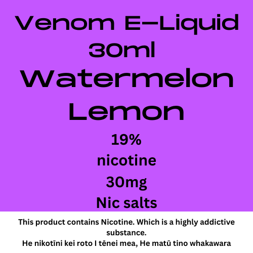 Venom 30mg Watermelon Lemon