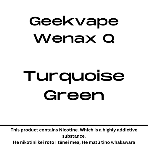 Geekvape Wenax Q Pod Kit Turquoise Green