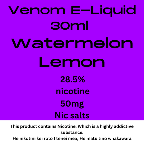 Venom 50mg Watermelon Lemon