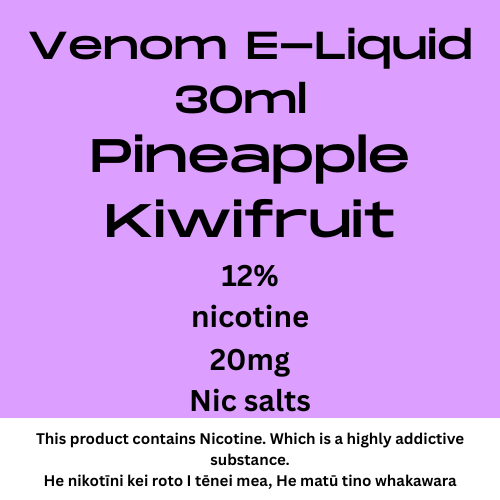 Venom 20mg Kiwifruit Pineapple