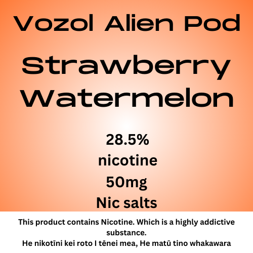 Vozol Alien Luxe Pod Strawberry Watermelon 25mg/ml Nicotine