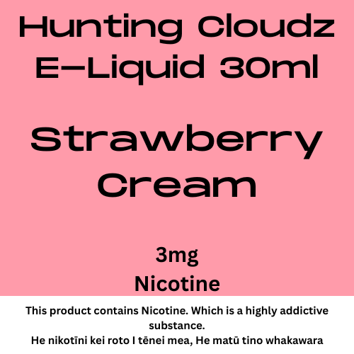 Hunting Clouds Strawberry Cream 3mg 60ml