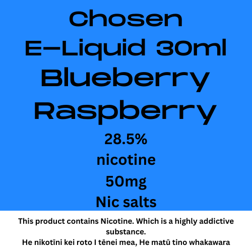 Kua tohua te Tote Blue Raspberry 50mg