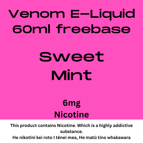 Venom 6mg Sweet Mint 60ml