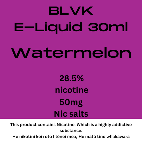 BLVK Watermelon 50mg Nic Salt