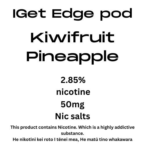 Iget Edge Pod Kiwifruit Pineapple 28.5mg Nicotine