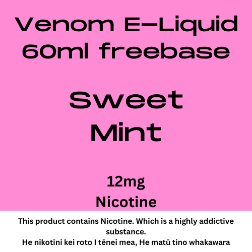 Venom 12mg Sweet Mint 60ml