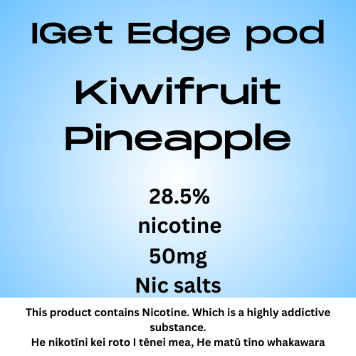 Iget Edge Pod Kiwifruit Pineapple 28.5mg Nicotine