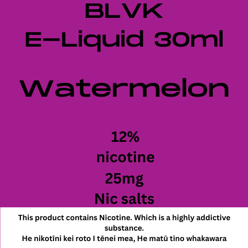 BLVK Watermelon 25mg Nic Salt