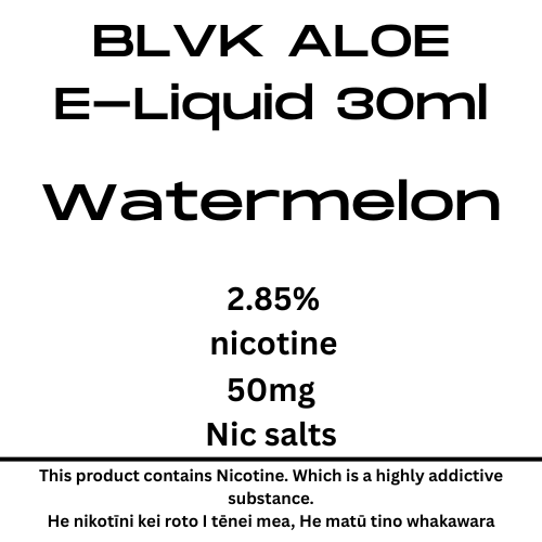 BLVK Aloe Watermelon 50mg Nic Tote