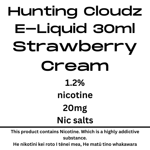 Kapua Whakangau Strawberry Ruruwhenua 20mg nic tote 30ml