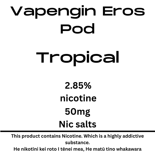 Vapengin Eros Pod Tropical 28.5mg/ml Nicotine