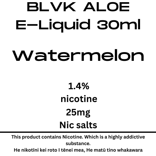 BLVK Aloe Watermelon 25mg Nic Tote