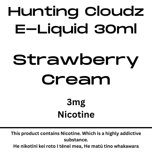 Kapua Whakangau Strawberry Ruru Whenua 3mg 60ml