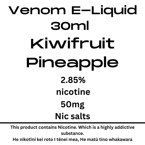 Venom 50mg Kiwifruit Pineapple