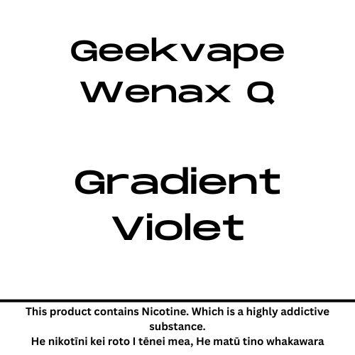 Geekvape Wenax Q Pod Kit Gradient Violet