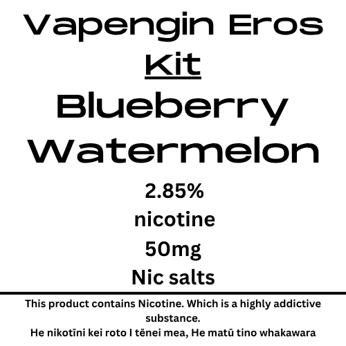 Vapengin Eros Kit Blueberry Watermelon 28.5mg/ml Nicotine