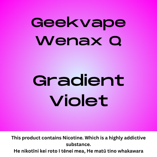 Geekvape Wenax Q Pod Kit Gradient Violet
