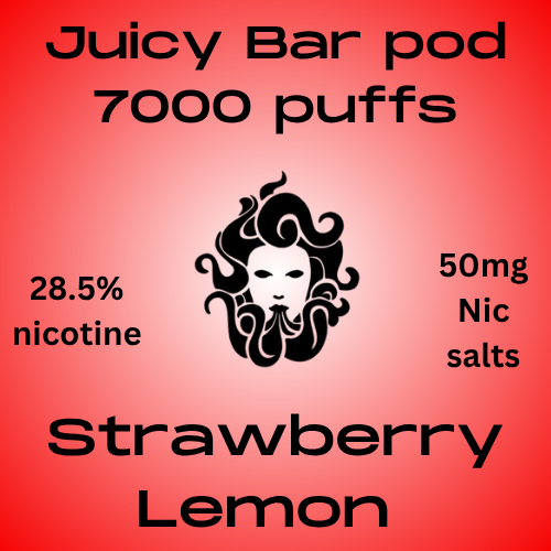 Wai Pod Huka Strawberry Lemon 50mg Tote Nic
