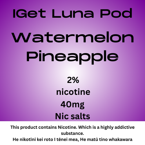 Iget Luna Pod Watermelon Pineapple 20mg/ml Nicotine
