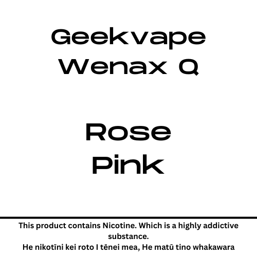 Geekvape Wenax Q Pod Kit Rose Pink