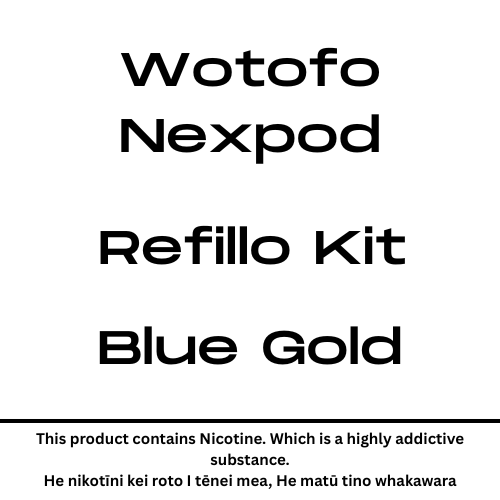WOTOFO Nexpod Refillo Kit Blue Gold