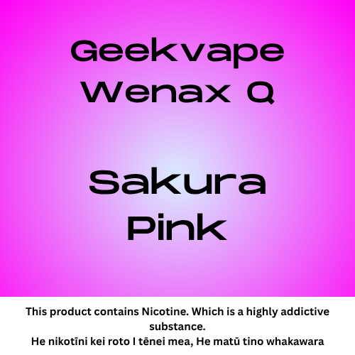 Geekvape Wenax Q Pod Kit Sakura Pink