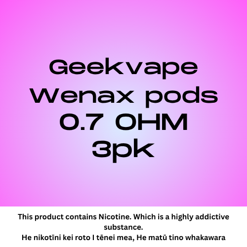 Geek Wenax 3pc Pod 0.7