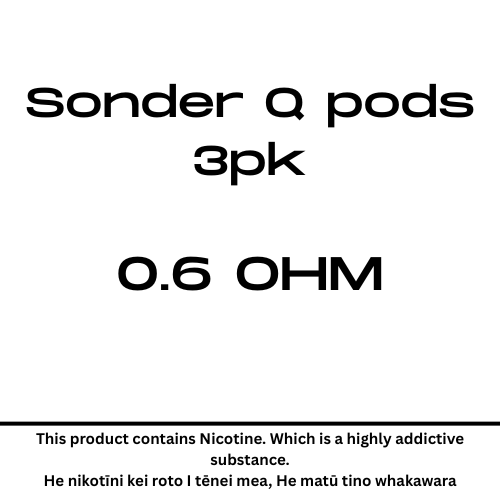 Sonder Q Pods 0.6ohm