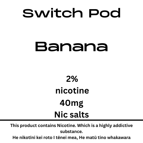 Whakawhiti Panana 40mg Nic Tote Pod