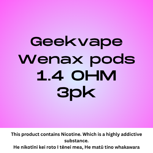 Geek Wenax 3pc Pod 1.4