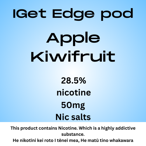 Iget Edge Pod Apple Kiwifruit 28.5mg Nicotine