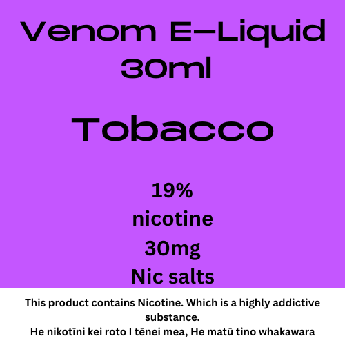 Venom 30mg Tobacco